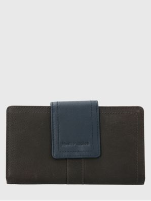 Billetera Cuero Mujer Th Big Bluey Café Hush Puppies