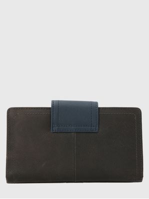 Billetera Cuero Mujer Th Big Bluey Café Hush Puppies