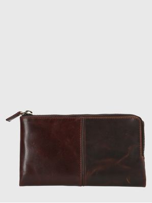 Billetera Cuero Mujer St Runny Wallet Café Hush Puppies