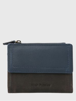 Billetera Cuero Mujer Th Bluey Café Hush Puppies