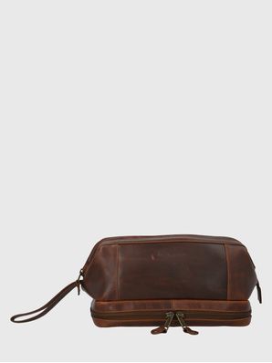 Necessaire Cuero Unisex St Runny Neceser Café Hush Puppies
