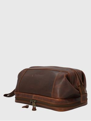Necessaire Cuero Unisex St Runny Neceser Café Hush Puppies