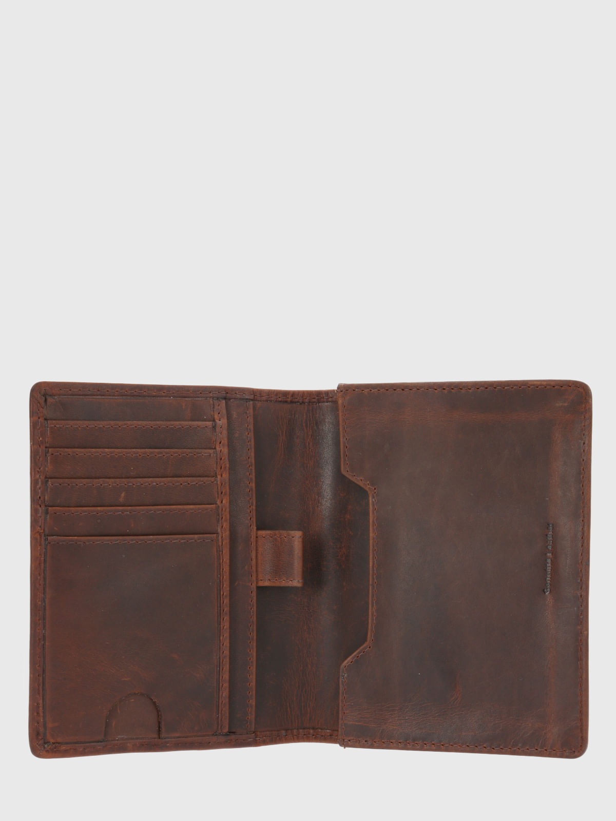 Billetera Cuero Hombre St Rainhill Passport Café Hush Puppies