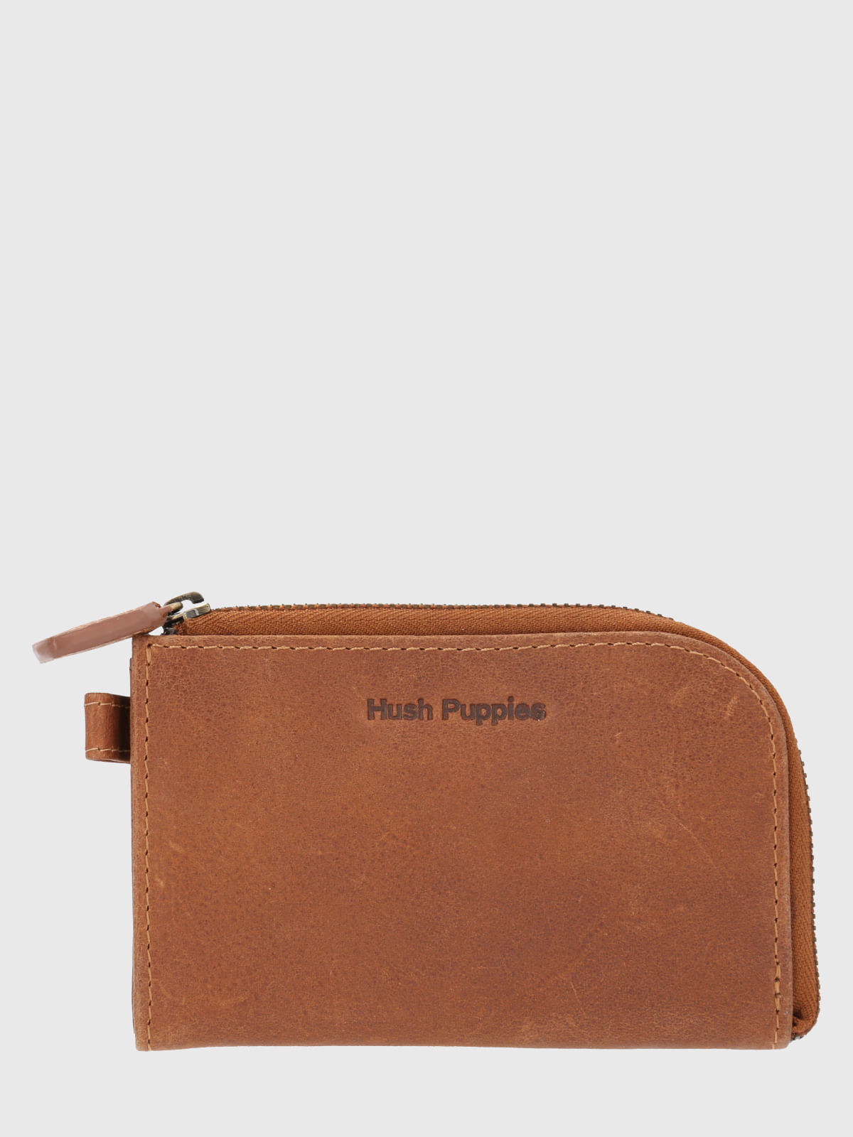 Monedero Cuero Unisex Th Richmond Zip Café Hush Puppies