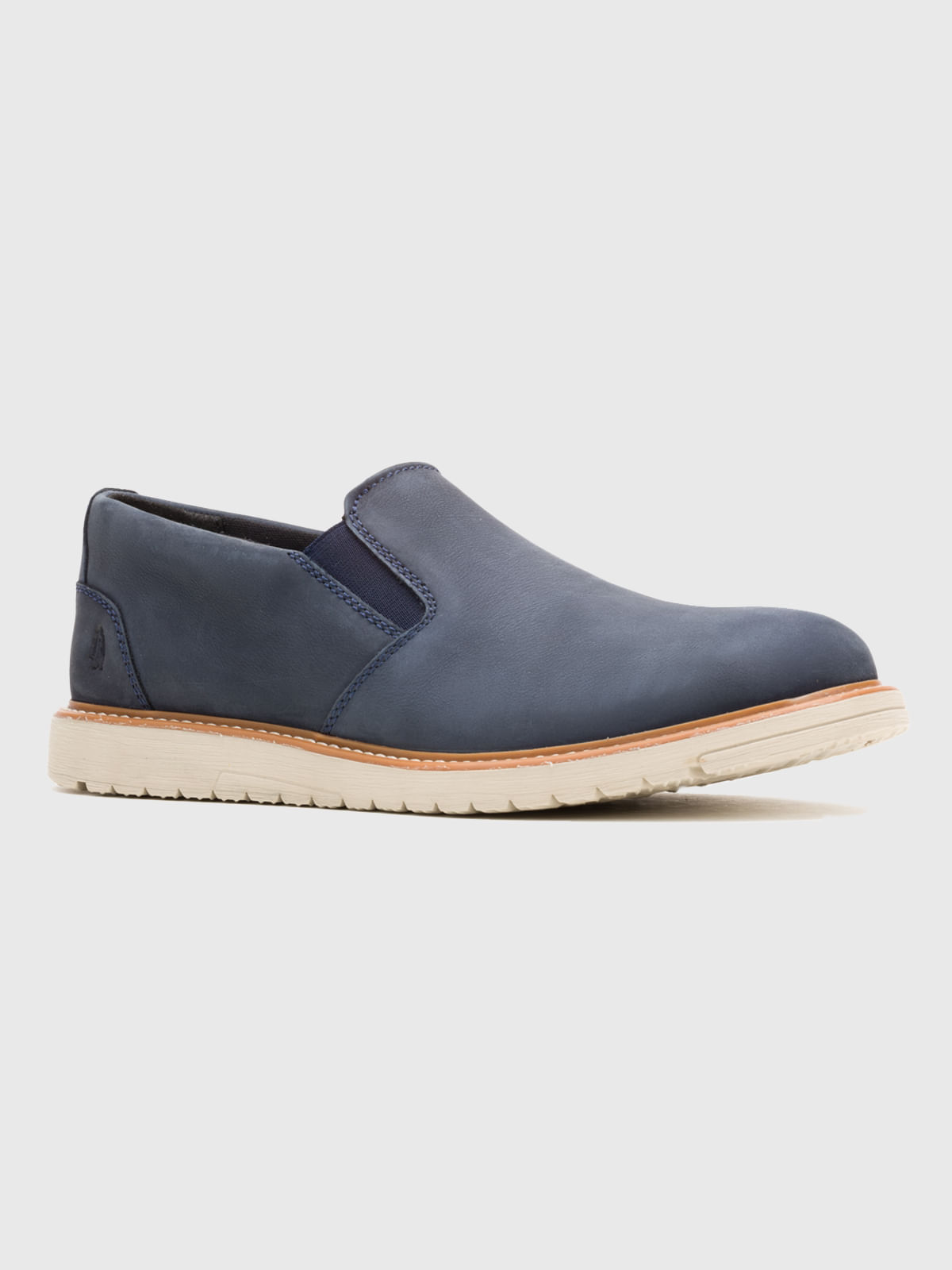 Slip On Cuero Hombre Jenson Slip Azul Hush