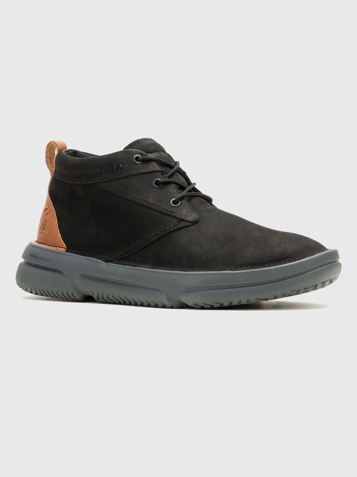 Botin Cuero Baylor Chukka Negro