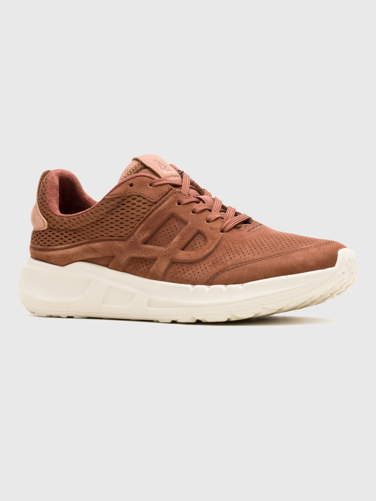 Zapatilla Cuero Seventy8 Lthr Runner Café