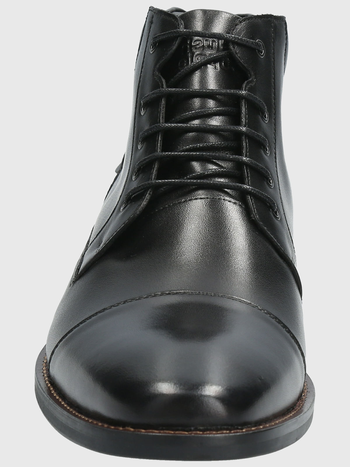 Botin Vestir Cuero Tango Negro
