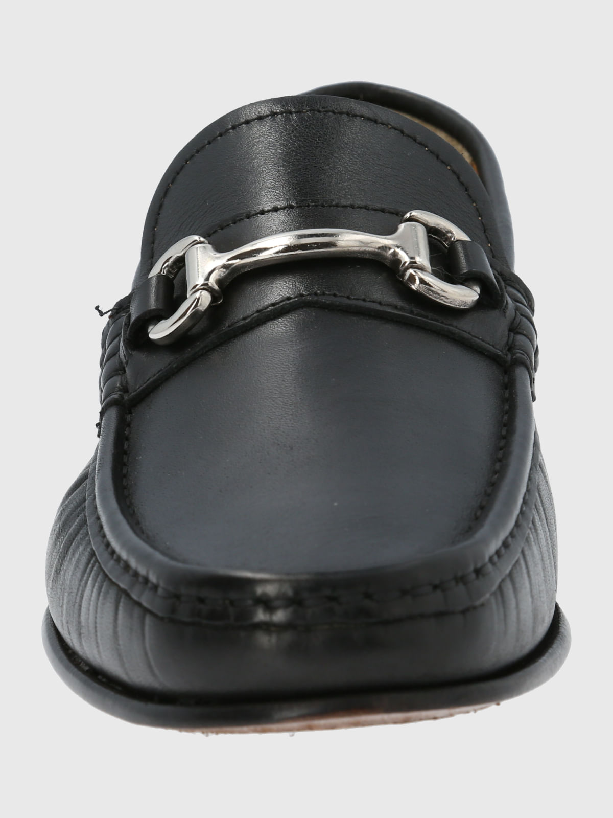 Mocasin Cuero Italiano Spello Negro