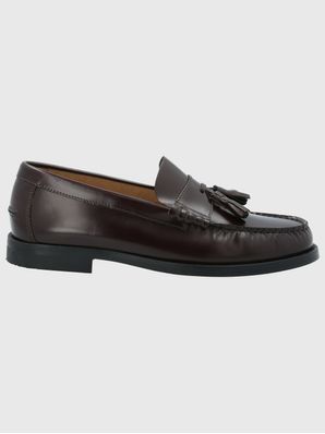 Mocasin Cuero Hombre Italiano Cerata Burdeo Hush Puppies