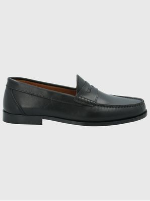 Mocasin Cuero Hombre Italiano Cazzoli Negro Hush Puppies