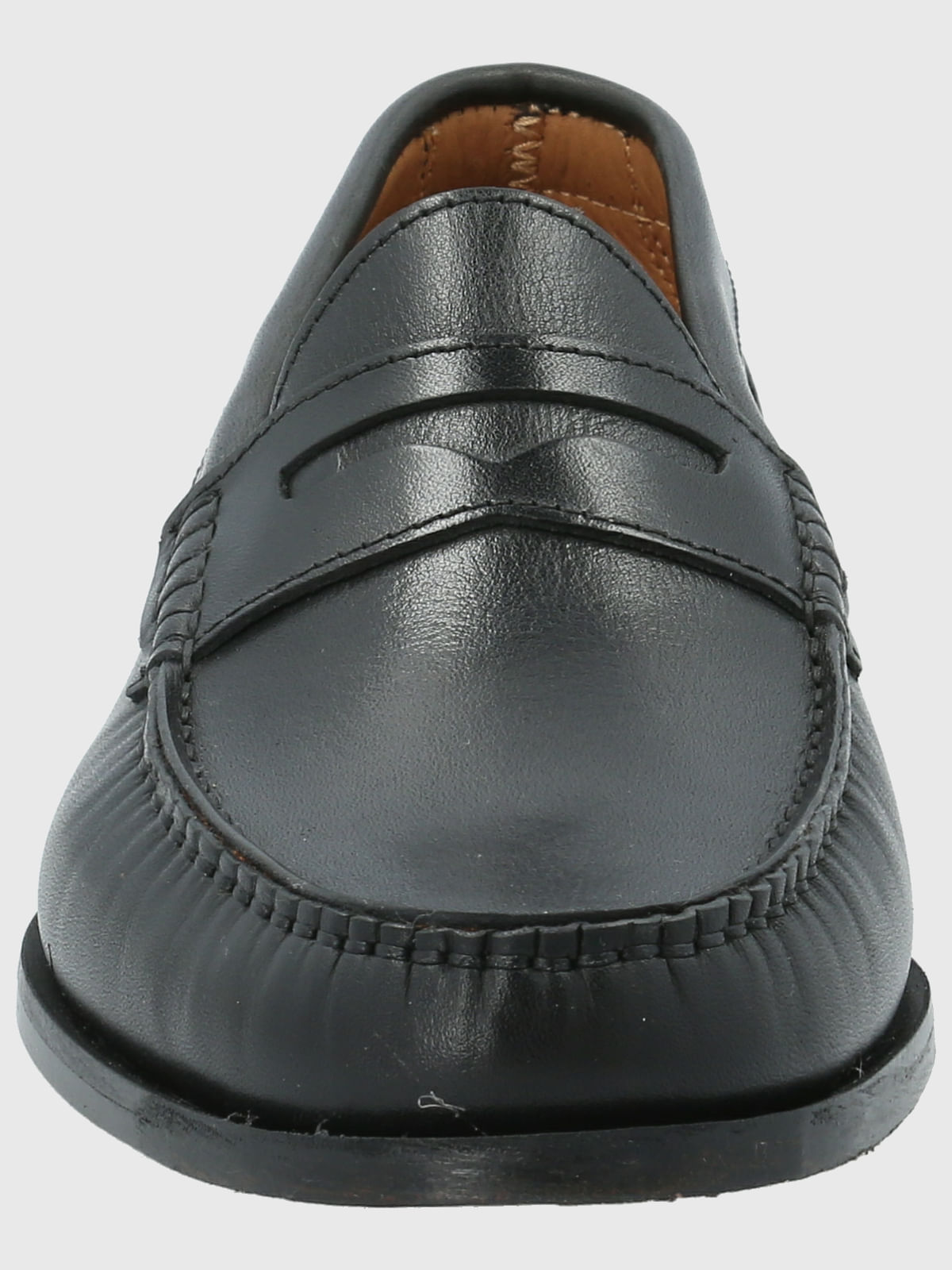 Mocasin Cuero Italiano Cazzoli Negro