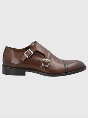 Zapato Cuero Hombre Italiano Battista Café Hush Puppies