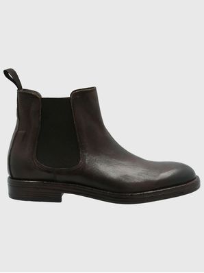 Botin Cuero Hombre Italiano Mazzani Café Hush Puppies