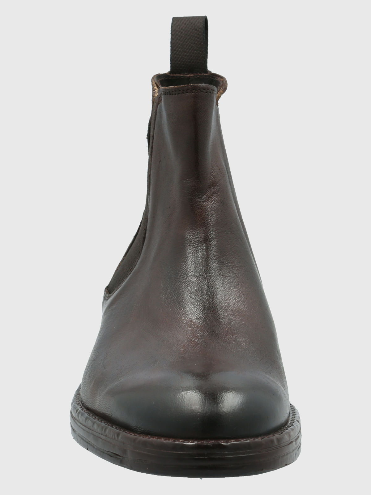 Botin Cuero Italiano Mazzani Café