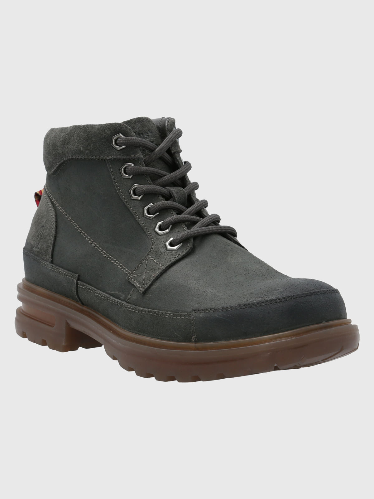 Botin Cuero Terzo Gris