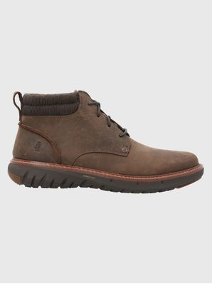 Botin Cuero Smart Lace Boot Café Hush Puppies