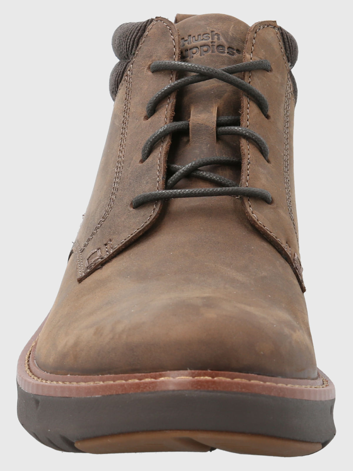 Botin Cuero Smart Lace Boot Café