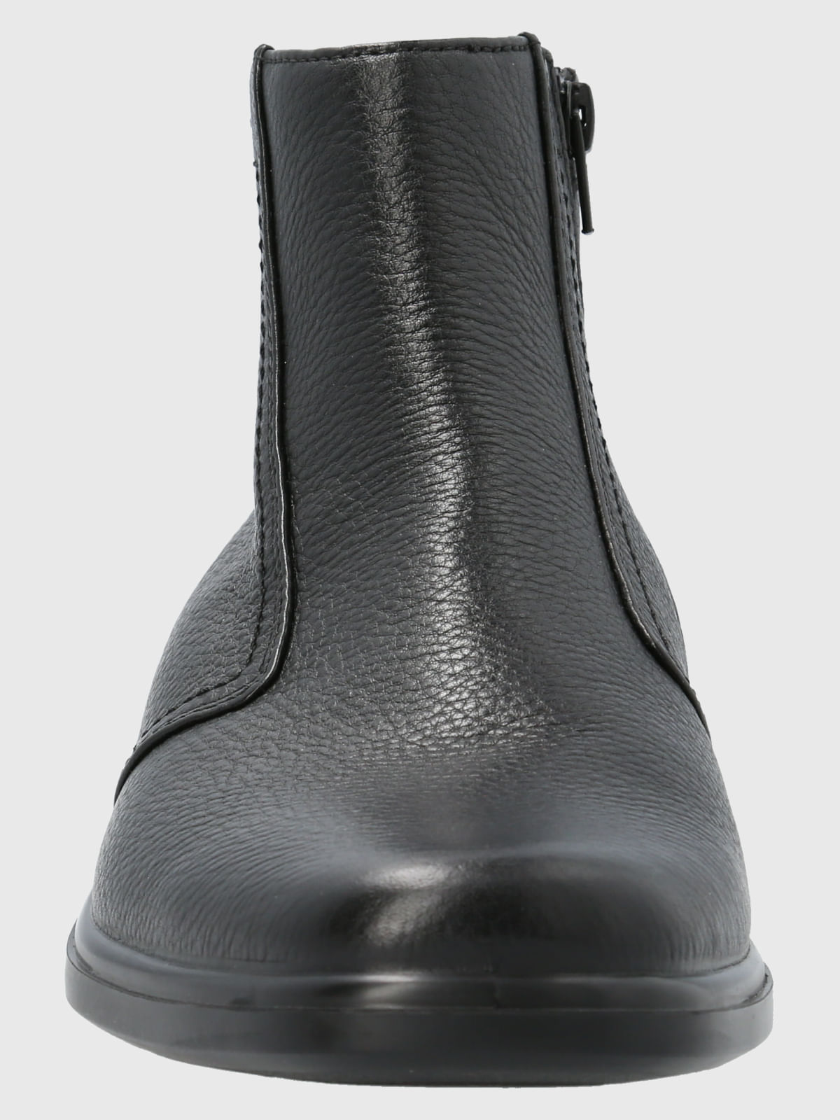 Bota Cuero Waterproof California Negra
