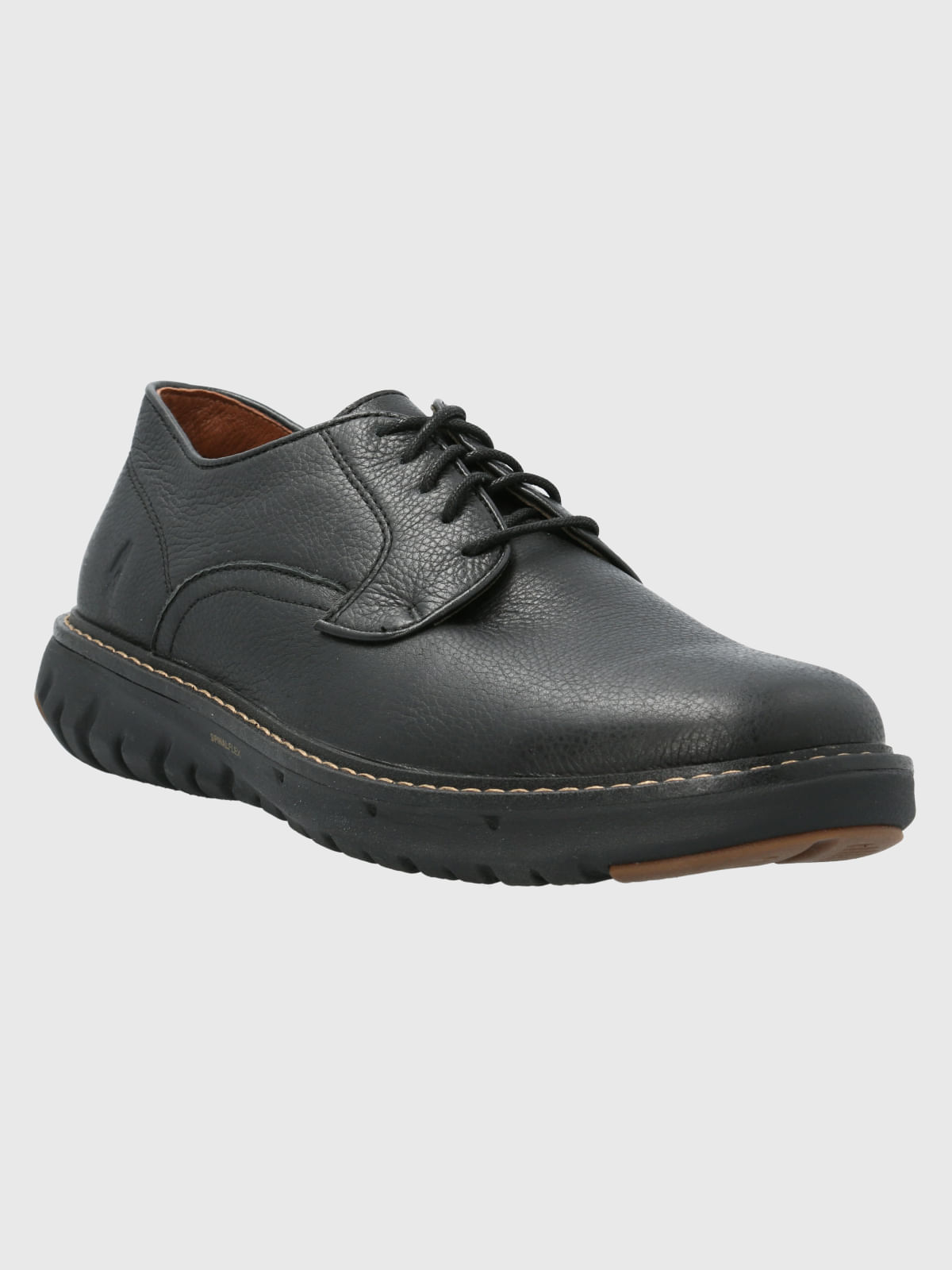 Zapato Cuero Smart Oxford Negro