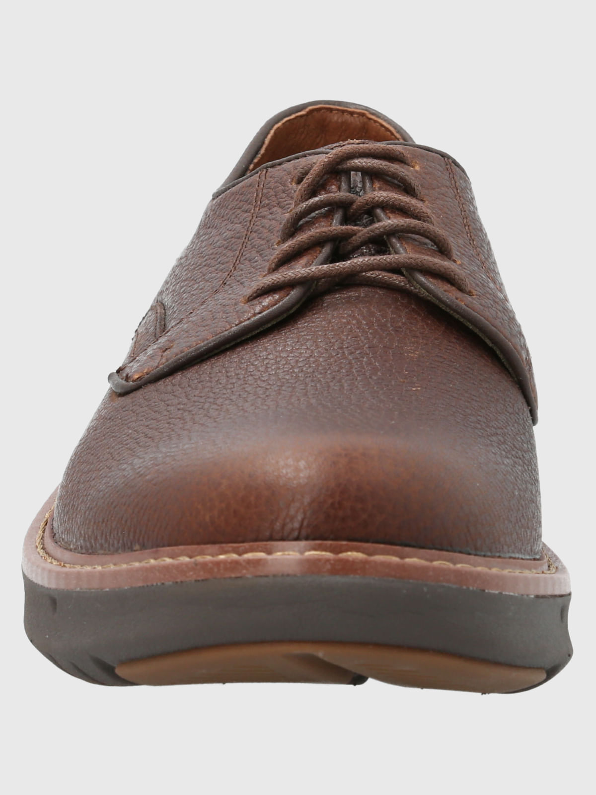 Zapato Cuero Smart Oxford Café