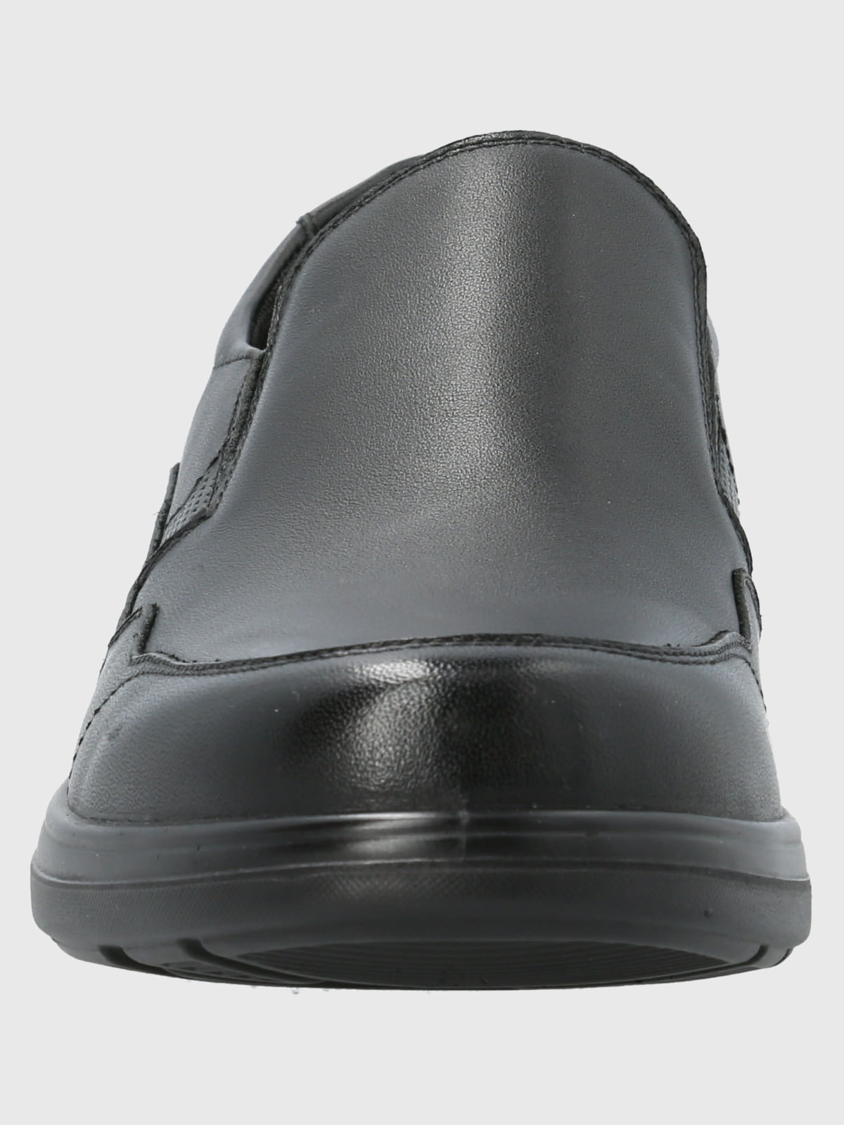 Slip On Cuero Alm Negro