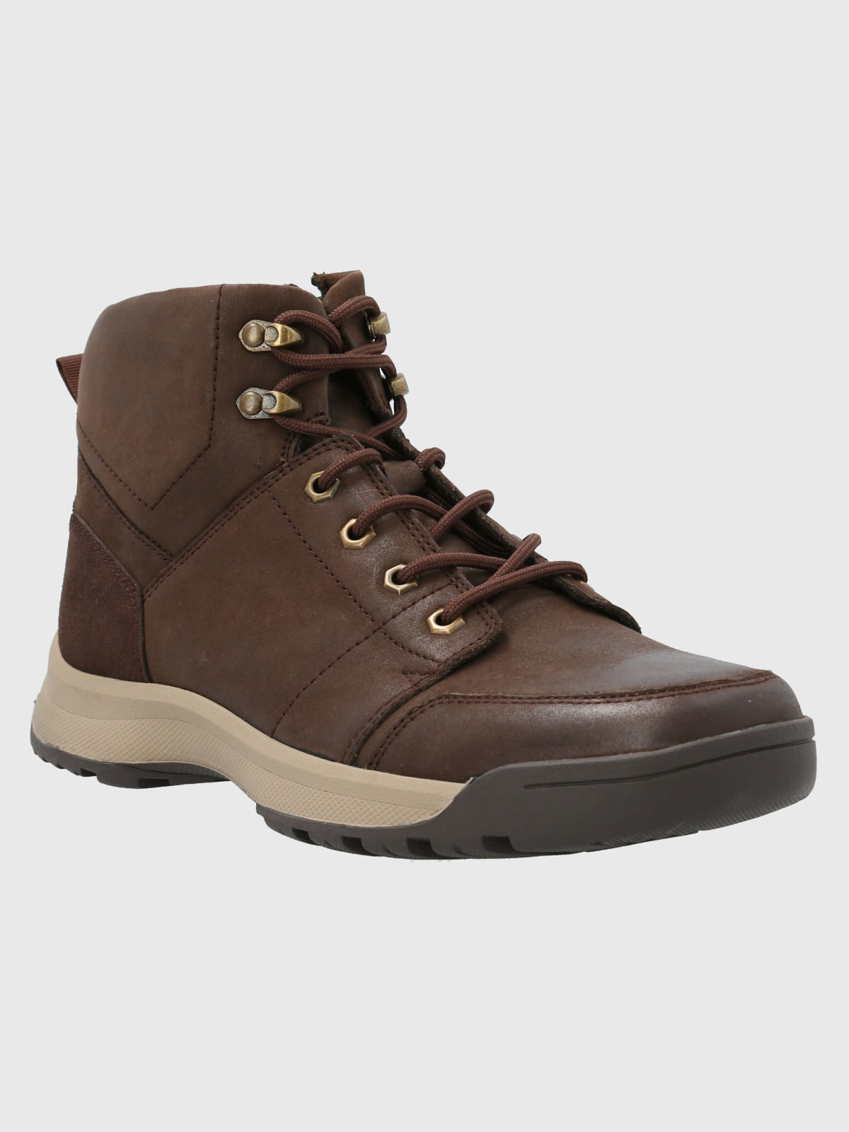 Botin Cuero Theobald Café Oscuro