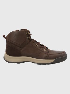 Botin Cuero Hombre Theobald Café Oscuro Hush Puppies