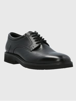 Zapato Vestir Cuero Aurelio Negro Hush Puppies