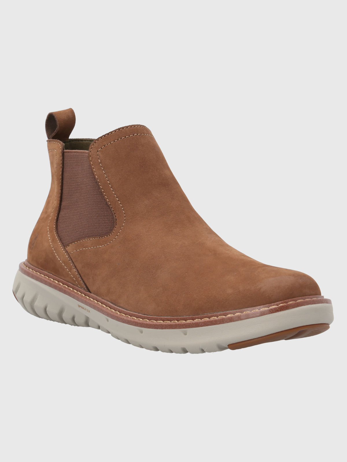 Botin Cuero Smart Chelsea Café