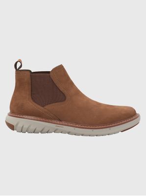 Botin Cuero Smart Chelsea Café Hush Puppies