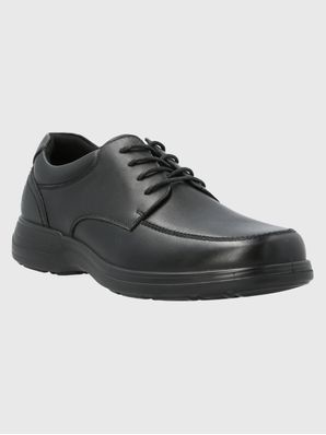 Zapato Vestir Cuero Adrian Negro Hush Puppies