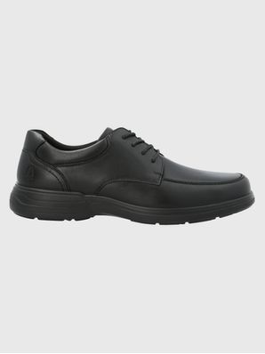 Zapato Vestir Cuero Adrian Negro Hush Puppies