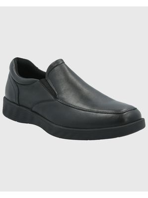 Slip On Cuero Hombre Spinal Urban Negro