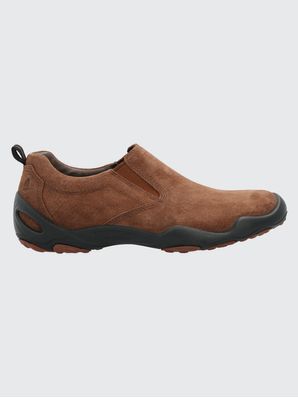 Slip On Cuero Hombre Waterproof Stark Café Hush