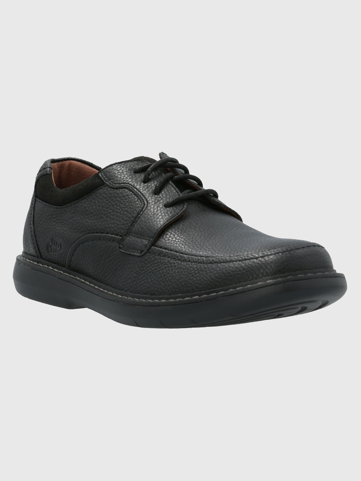 Zapato Cuero Kansas Negro