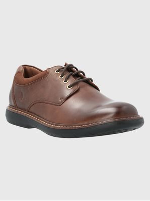 Zapato Cuero Ohio Café Hush Puppies