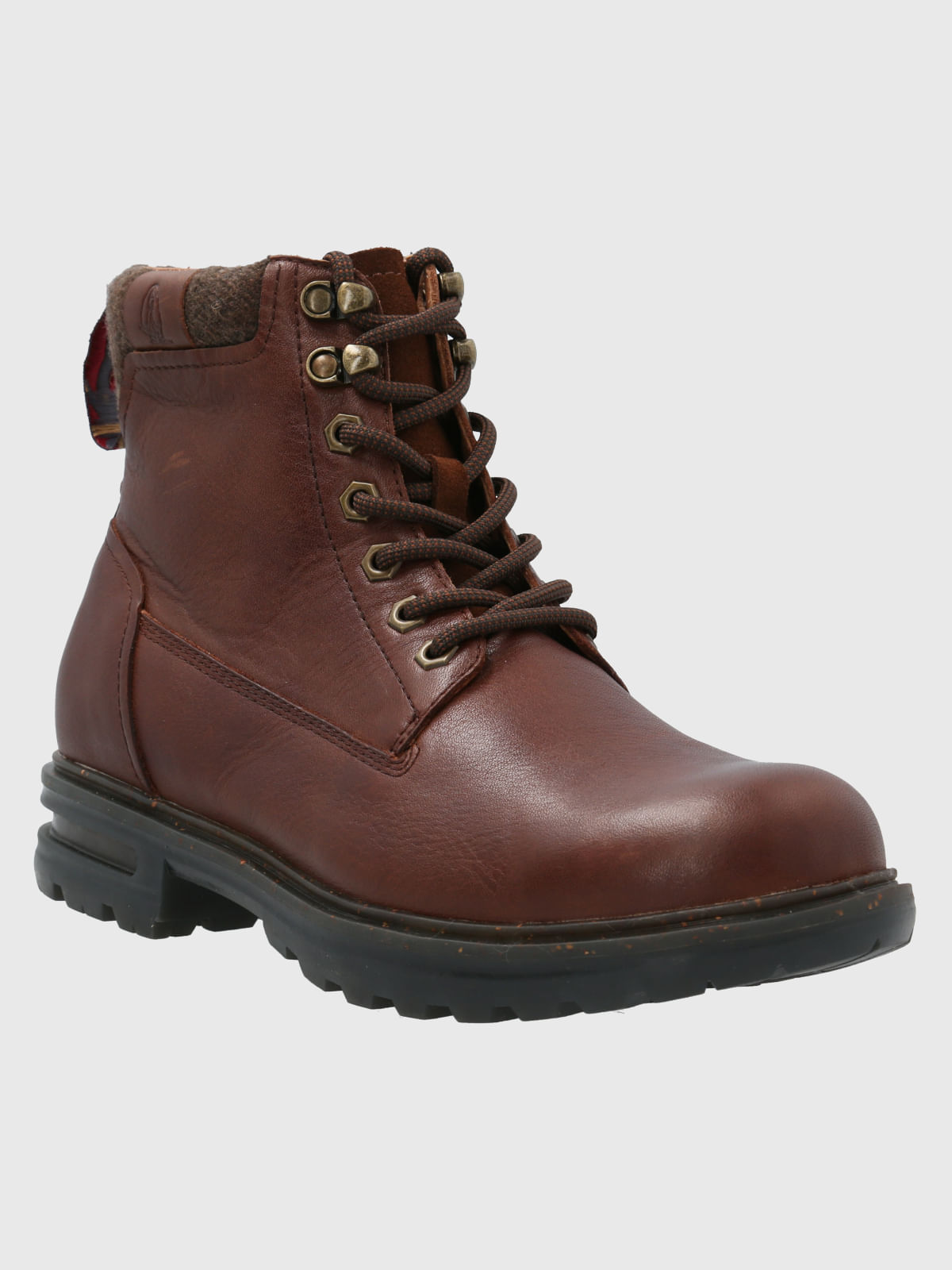 Botin Cuero Erne Café