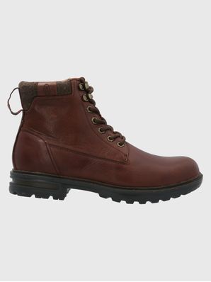 Botin Cuero Hombre Erne Café Hush Puppies