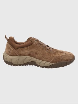 Zapatilla Cuero Morrin Café Hush Puppies