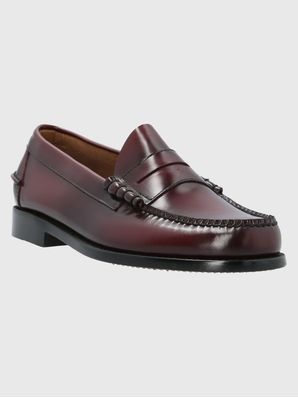 Mocasin Hombre Prada Burdeo