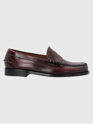 Mocasin Hombre Prada Burdeo