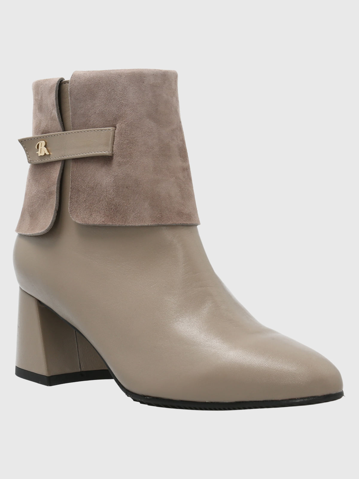 Botin Brunate Cuero Mattia Beige