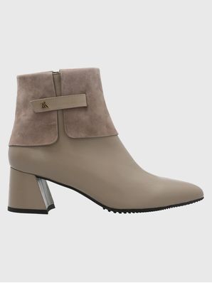 Botin Brunate Cuero Mujer Mattia Beige Hush Puppies