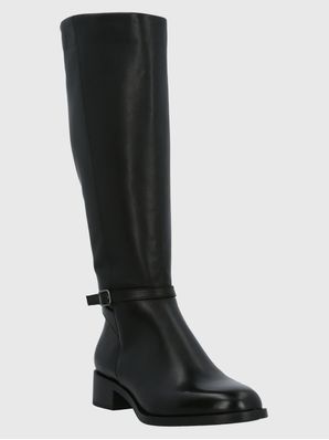 Bota Cuero Mujer Kyla Negra Hush Puppies