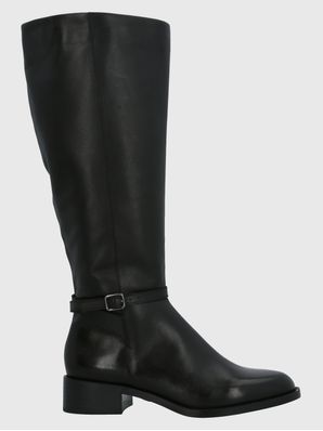 Bota Cuero Mujer Kyla Negra Hush Puppies
