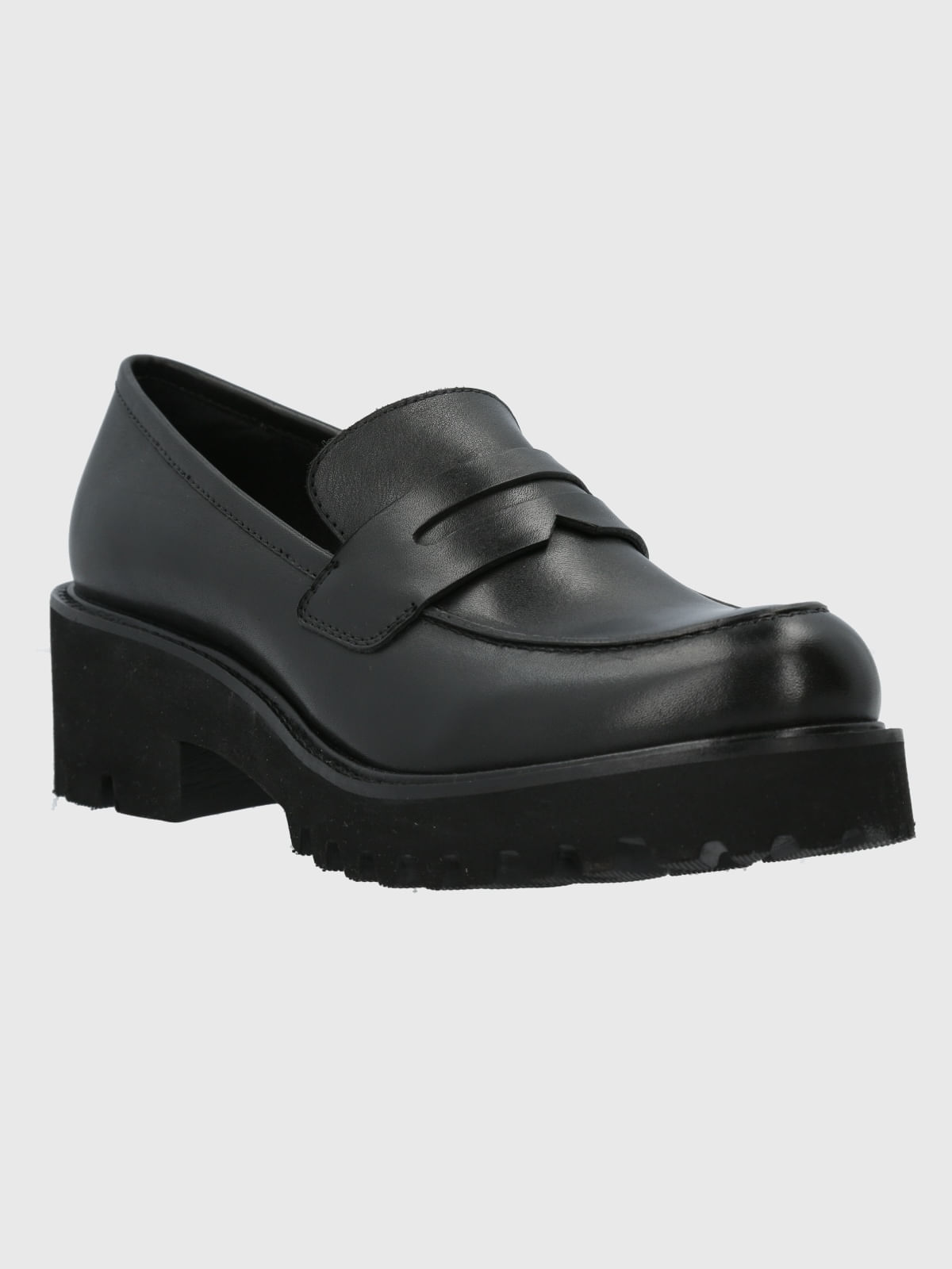 Mocasin Cuero Sophie Negro