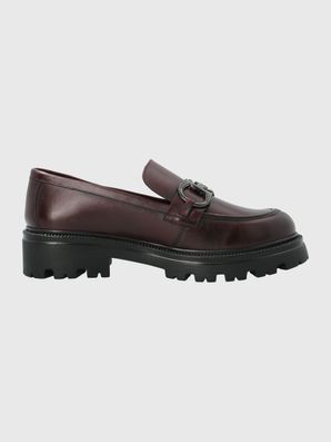 Mocasin Cuero Mujer Blake Rojo Hush Puppies