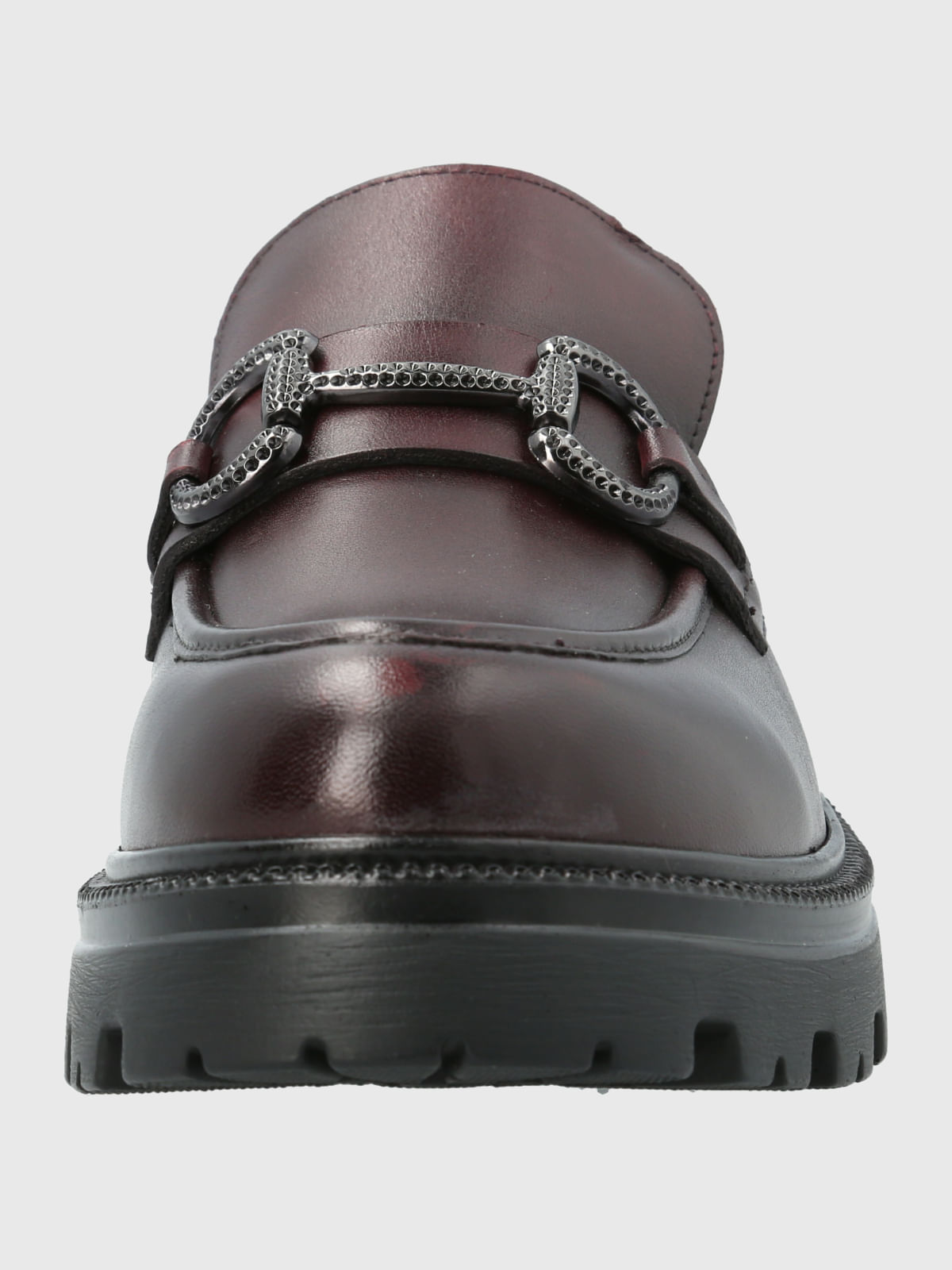 Mocasin Cuero Blake Rojo