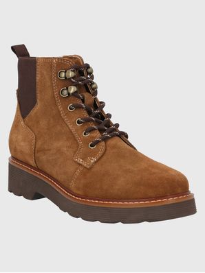 Botin Cuero Didi Café Hush Puppies